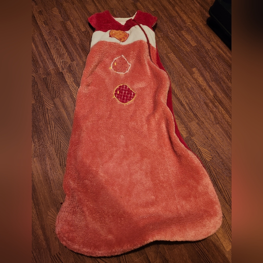 Cozy Sleep Sack - Red and White